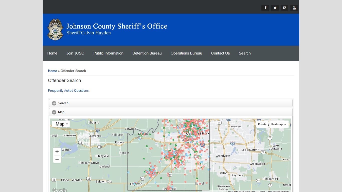 Offender Search | Johnson County Sheriff